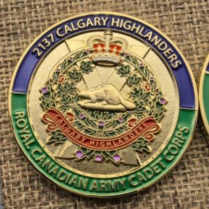 2137 Calgary Highlander Commemorative Coin